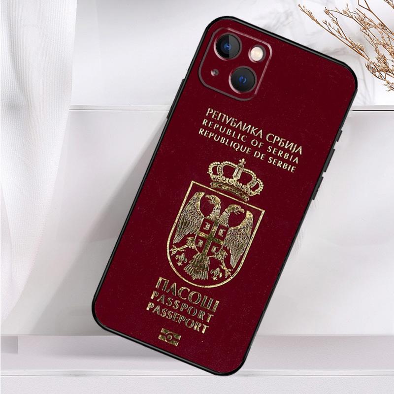 Чехол с флагом Сербии для iPhone 14 16 15 Pro Max 11 12 13 Mini 7 8 Plus X XR XS MAX, мягкий противоударный чехол