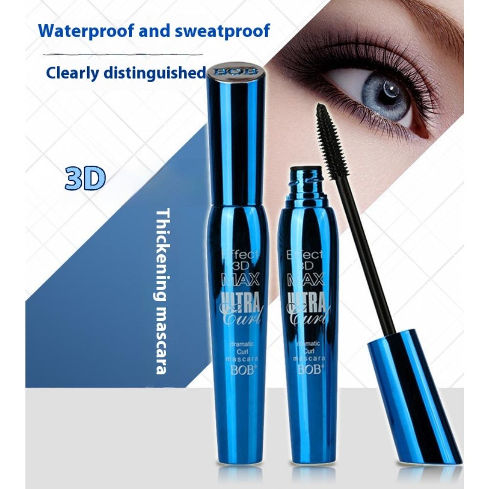 Трехмерная 3D тушь для ресниц Прочная водостойкая нераспускающаяся тушь для ресниц Тонкая густая завитая тушь