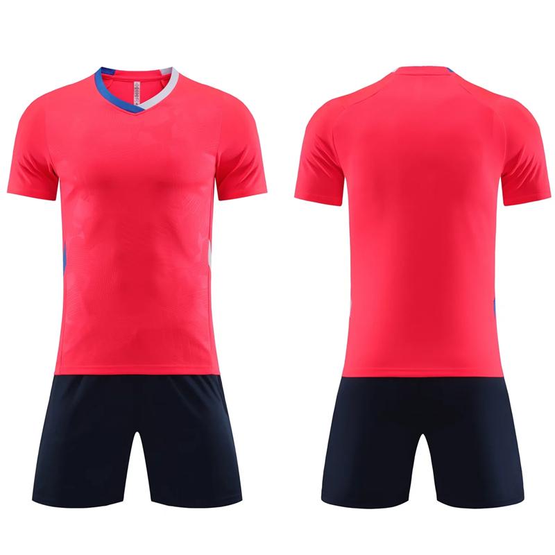 Мужской футбольный комплект из 100% полиэфирного волокна, дышащая ткань, профессиональная пустая спортивная одежда на заказ, удобный футбольный костюмNike