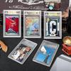 100Pcs Card Sleeves Graded Card Sleeves Resealable Sleeves For Psa Bgs Card Slabs Pro Collector Baseball Football Gaming Sports
