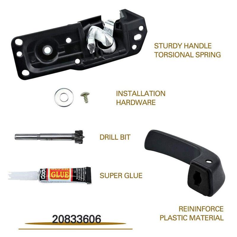 20833606 Внутренняя ручка двери со стороны водителя для Chevy Silverado/GMC Sierra 1500 2500 3500 2007-2013 Tahoe/Yukon 2007-2014