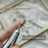 Versatile 3mm Nail Drill Bits 50 Pcs Set Effective Sanding Bands for Gel Acrylic Polish Treatment