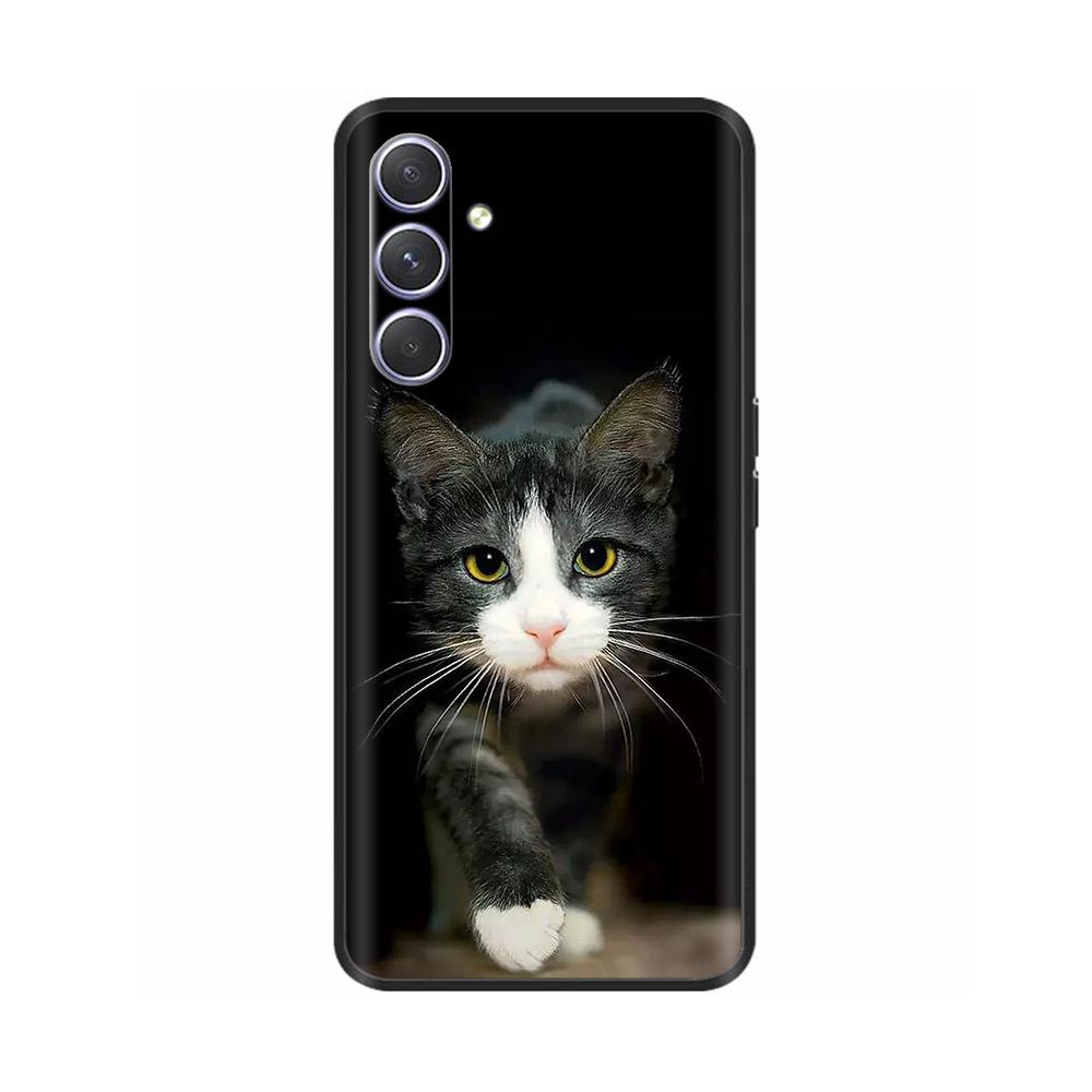 Для Samsung M16 F16 Задняя крышка Черный силикон Мягкий чехол для телефона Для Samsung Galaxy M16 F16 5G 2025 Чехол M 16 F 16 Coque Funda Capa