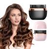 Mini Hair Straightener Brush Portable Travel Lightweight Rechargeable Fast Heating Hot Comb 3 Temperature Setting Adjustable Electric Hair Styling