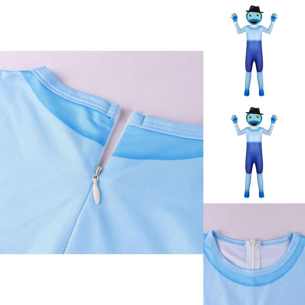 Взрослые и детские комбинезоны Poppy Playtime Huggy Wuggy Dad для косплея и костюмированных вечеринок!
