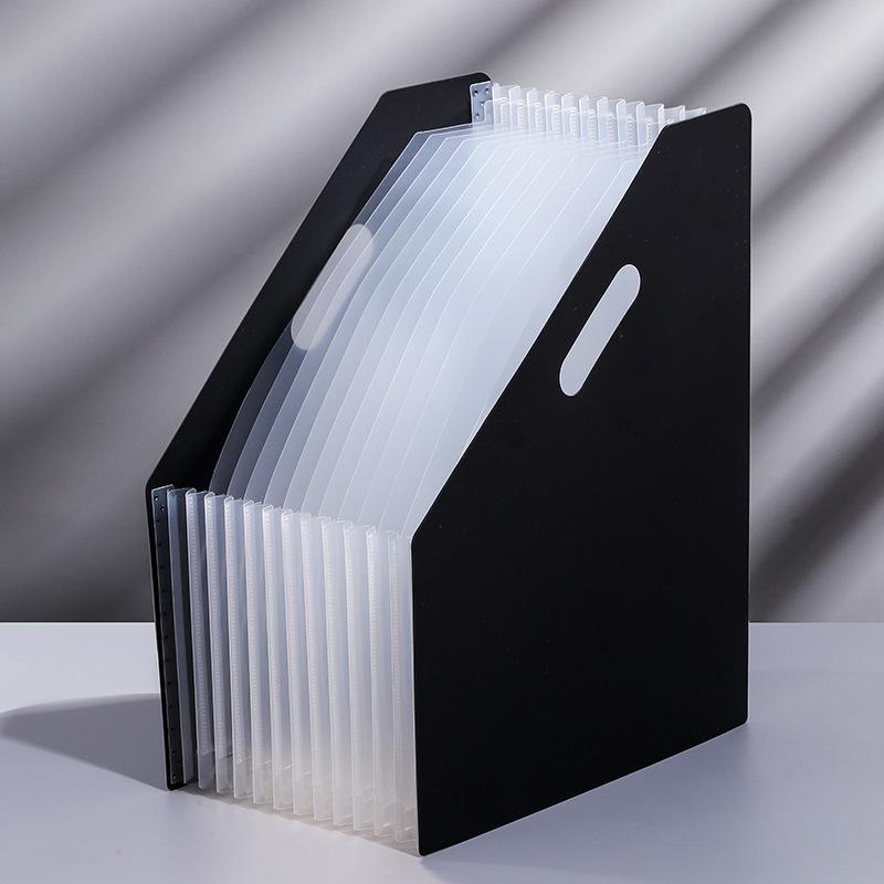 Большая accordion-сумка для документов формата А4 для хранения студенческих работ и тестов
