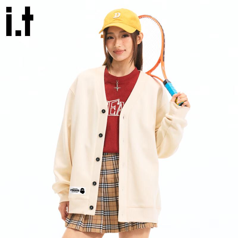 Мужской кардиган-свитшот с V-образным вырезом Fingercroxxit