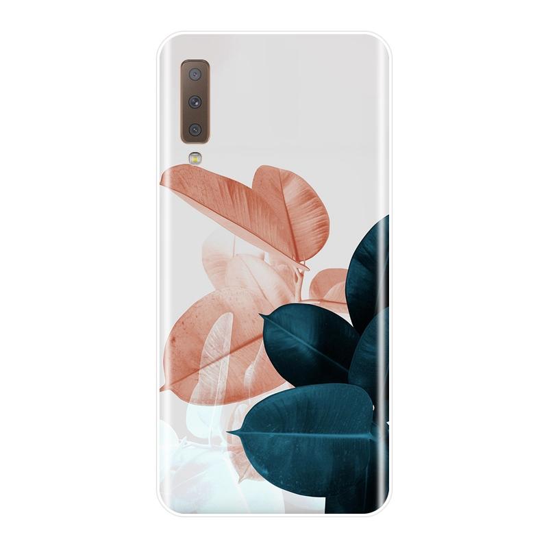 Чехол для телефона с эстетическим цветком и цветочным рисунком для Samsung Galaxy A3 A5 A7 2016 2017, задняя крышка для Samsung Galaxy A5 A7 2018 A6 A8 Plus