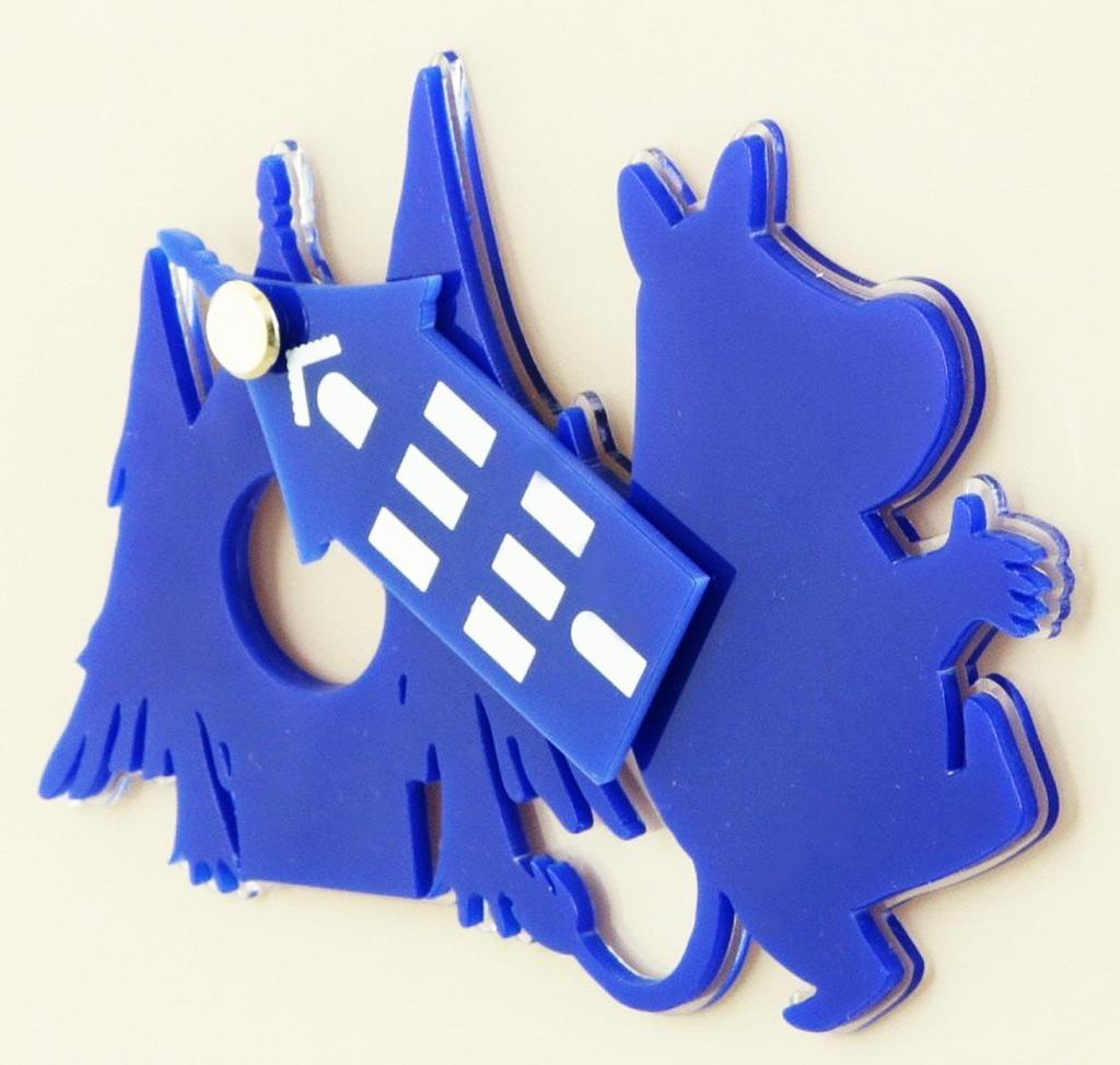 Sunfarm Moomin Накладка на дверной глазок, Прихожая, Крышка глазка, Предмет безопасности, Магнитная, Муми-тролль KC5089