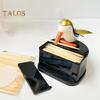 Bird Toothpick Dispenser Press Woodpecker Toothpick Holder Portable Home Office Restaurant Desktop Automatic Toothpick Organizer Container