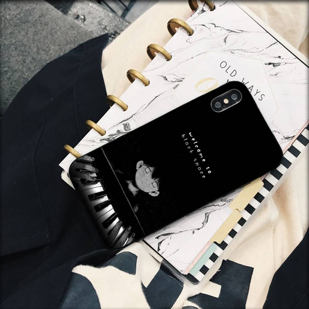 Черный Мягкий Чехол Для Телефона O-Omori Game Для IPhone 16 15 14 13 11 12 17 Pro Max Mini Plus