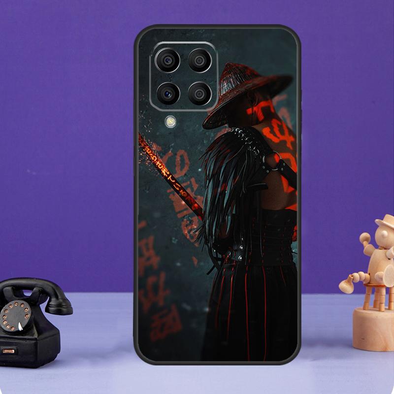 Кейс-чехол Samurai Japan Art для Samsung Galaxy M36 M56 M16 M33 M53 M13 M12 M32 M52 M20 M15 M55 M31 M14 M35 M34 M54