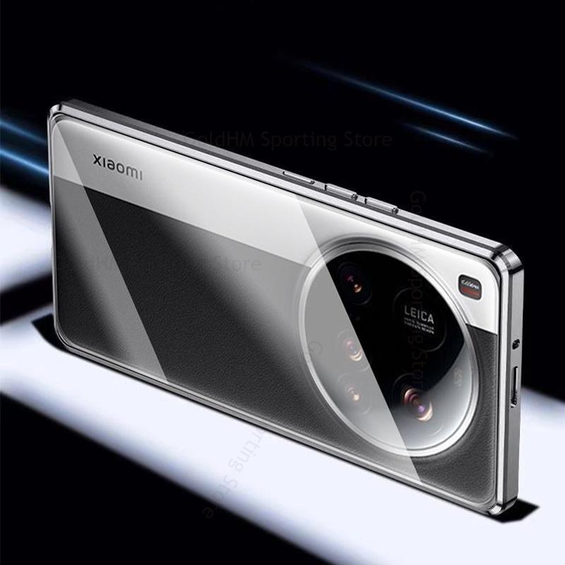 Cover For Xiaomi 15 Ultra 14 Pro Tempered Glass Phone Case For XIAOMI Mi 14 Ultra 13 12 12S 15 Pro 360° Double Sided Film Magnetic Clear Flip Cover