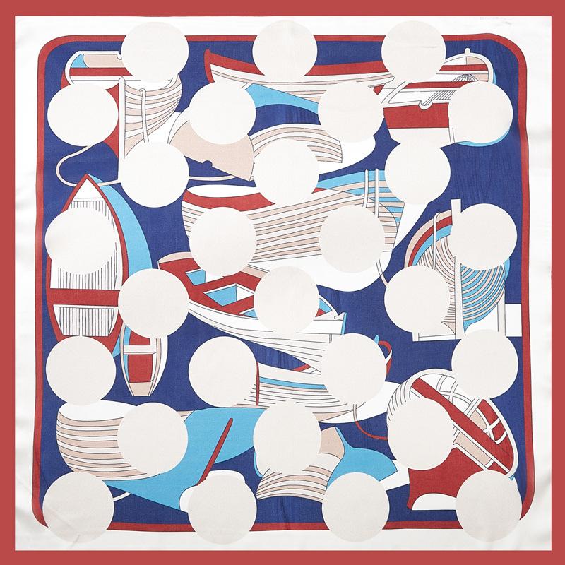 Маленький квадратный шарф, женский весенний новый шелковый атласный шелковый шарф с принтом, шаль на шею, подарок, мода