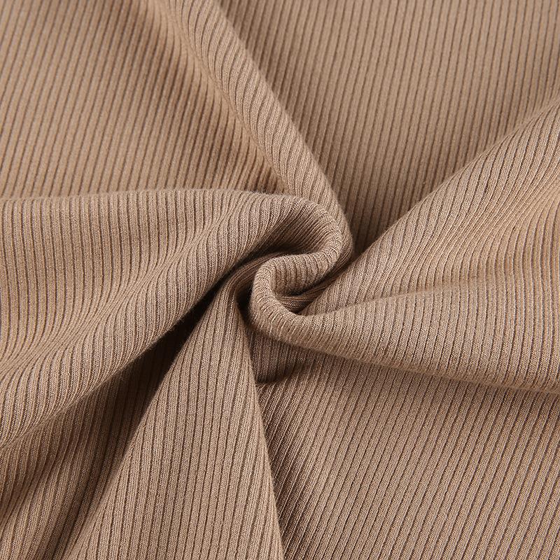 Однотонная телесная укороченная футболка с воротником и воротником, женская осенняя повседневная футболка с длинным рукавом, женская узкая базовая футболка Femme