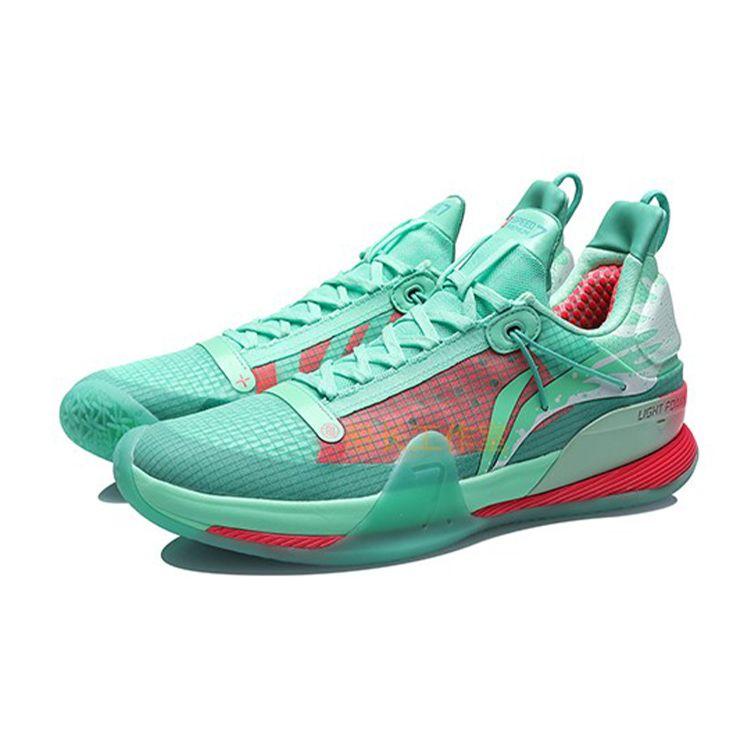 Баскетбольные кроссовки Li Ning Flash 7 PE Premium Shock Absorbance Anti-Slip Support Low-Top мужские кроссовки Fluorescent-Green ABAR017-A