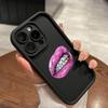 LZ20 Lips Kiss Design Silicone Phone Case for Xiaomi 11 Lite 5G 14T Redmi 14C 13C A3 Note 12 11 9 10 13 Pro Plus Shockproof Back Cover