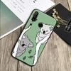 Cartoon Painting Animal Koala For Huawei Nova Y70 Y91 Y61 Y72 Y73 Y90 Y60 3i 7i 8i 11 12i 9 10 SE P20 P30 Pro P40 Lite Case