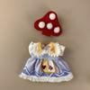 Doll Accessories 1/6 BJD Doll Dress 22cm Doll Doll Rompers Set Doll Changing Clothing  Sweet Girl