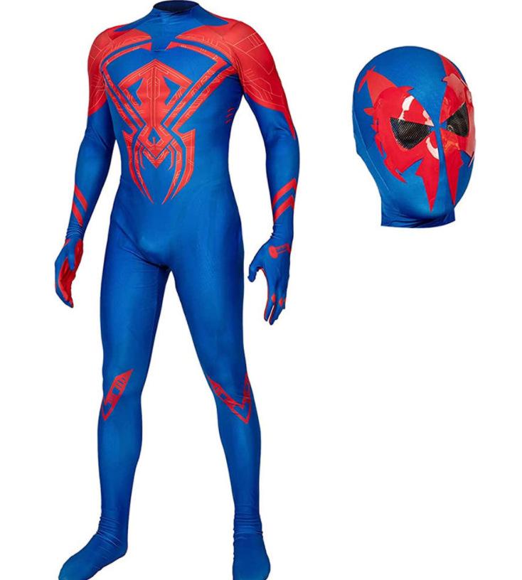 Halloween Star-Shine Spider-Man Jumpsuit: Far From Home Cosplay Miles & Gwen