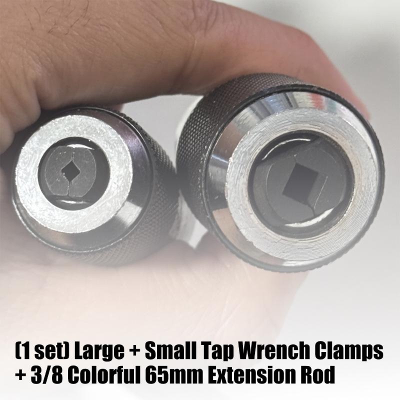 Heavy Duty High Strength 65mm Tap Wrench Spanner Socket 3/8 Drive Carbon Steel Ratcheting Mechanism Threading Accessory