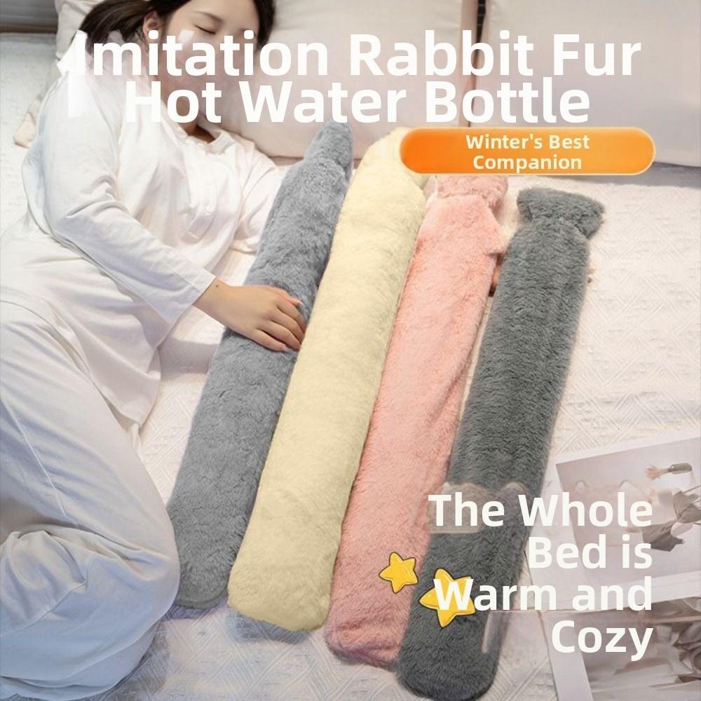 Многоразовая очень длинная грелка для горячей воды, съемный противоожоговый пояс-грелка с водой, портативная с чехлом, грелка для талии