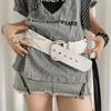 Korean Rivet Wide Belt Gothic Dress Jeans Belt Retro Women's Waist Belt Streetwear