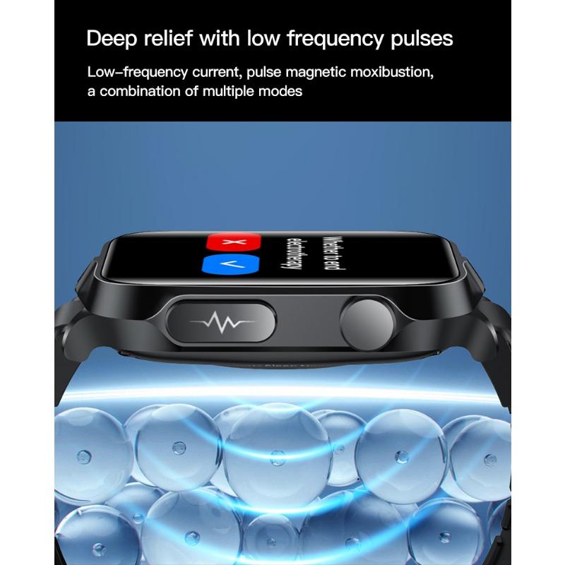 SACOSDING Hygieia-001s Pro-A Электротерапия Смарт-часы Кислород в крови Браслет Здоровье Смарт-часы Артериальное давление Температура тела Смарт-часы Мужчины