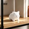 Креативный holiday souvenir 3D-печатная фигурка поросенка, Геометрическая low poly статуэтка свинки, Прочный персонализированный подарок на день рождения PLA Современное искусство Настольный