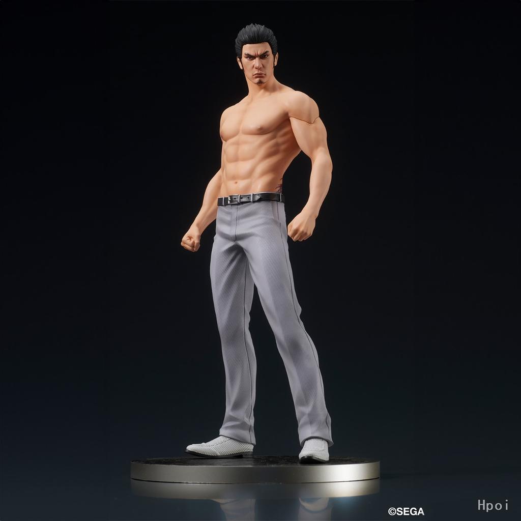 17.5CM Аниме Ryu ga Gotoku Кирю Казума Digsta Gekitou Фигурка Стоячая Модель Игрушка Кукла Фигурка Действия Украшение ПВХ