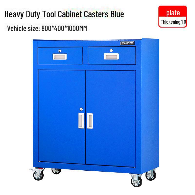 Тележка для мобильного инструмента Green Forest: Многофункциональная мастерская тележка с прочными ящиками