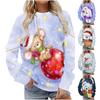 Women's Christmas Trend Fashion Casual Loose Long Sleeve Top Sweater Women's Sweater