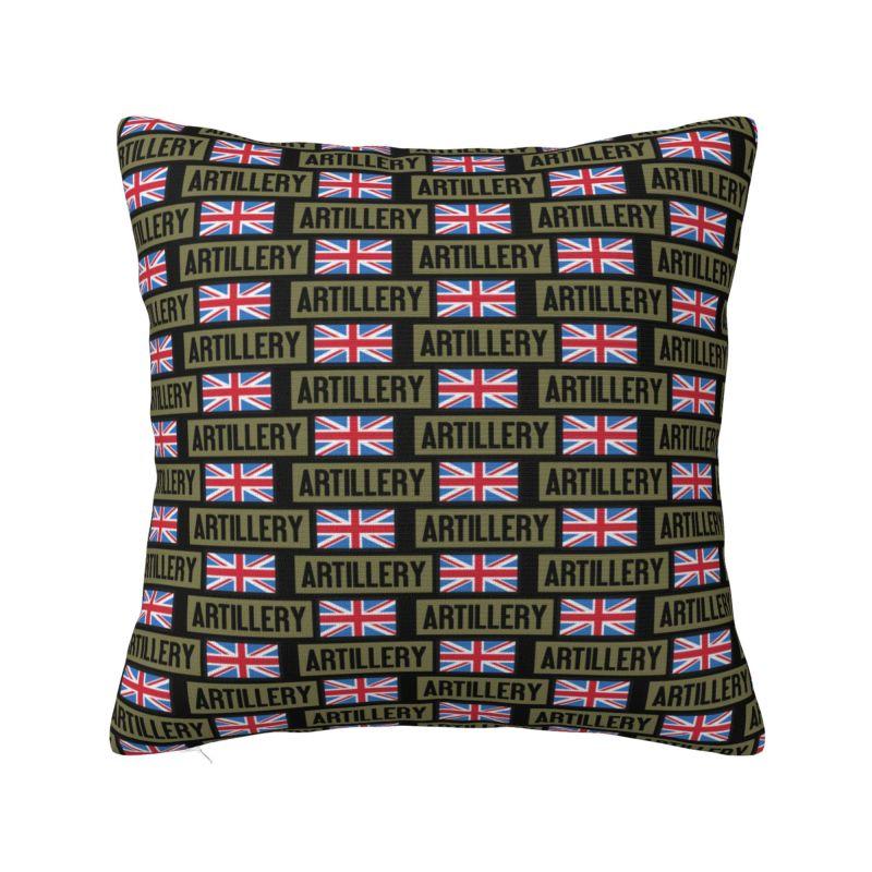 Custom Heart Of British Flag Cushion Covers United Kingdom UK Proud Soft Nordic Pillows Home Decoration