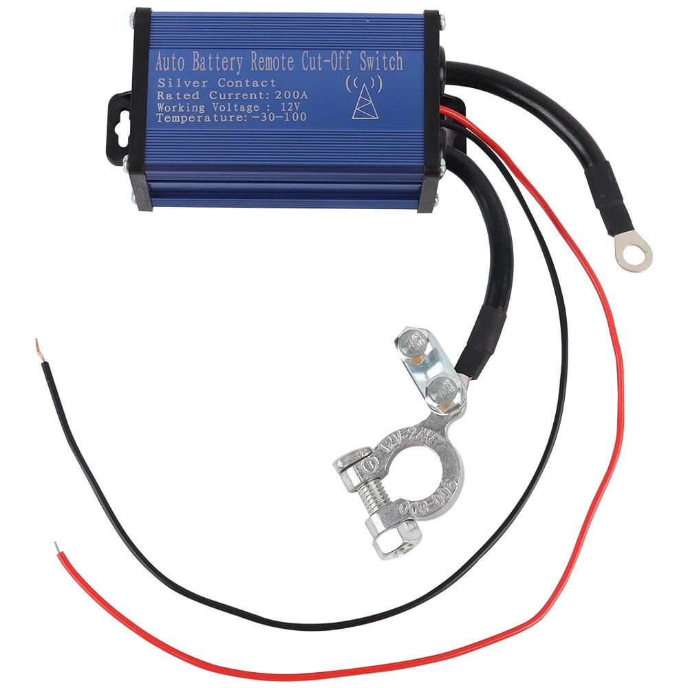 Реле отключения автомобильного аккумулятора с двойным беспроводным пультом дистанционного управления