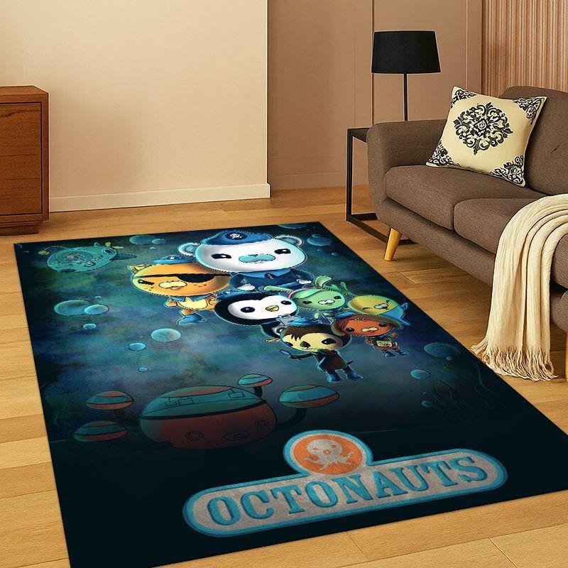 The Octonauts Barnacles Cute Cartoon Carpet Rug for Bedroom Living Room Sofa Doormat Home Decor, game Area Rug Non-slip