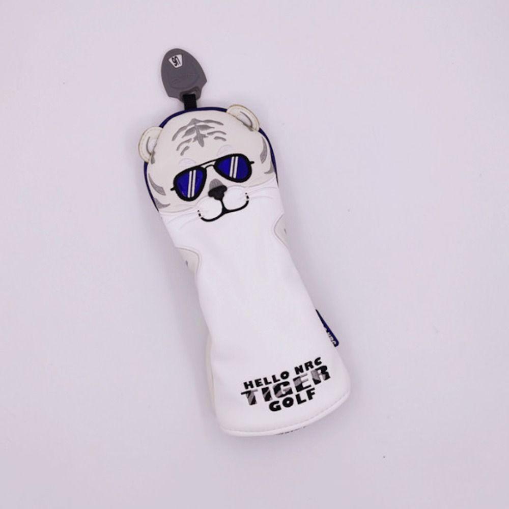 Чехлы для гольфа из искусственной кожи, мягкие чехлы для гольфа, драйверы для клюшек Fairway Hybrid Putter, чехлы для гольфа Tiger для мужчин