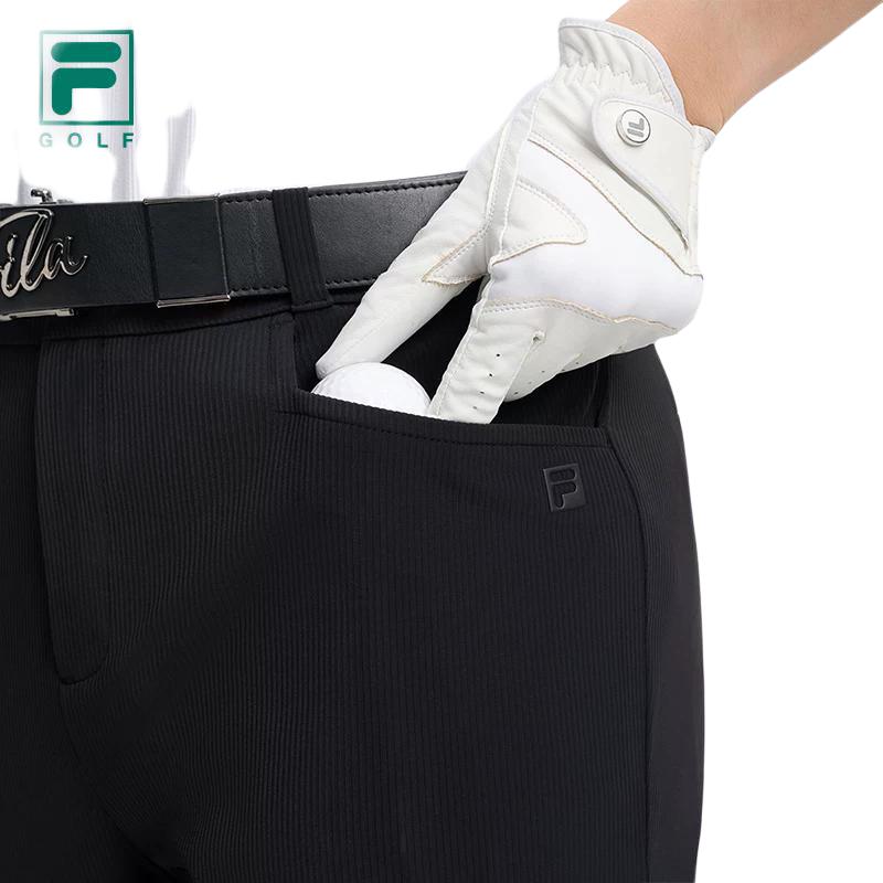 Fila Женские вязаные брюки для гольфа стандартного кроя со средней посадкой Женские брюки A11W635602F