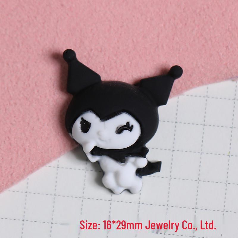 Очаровательные DIY-аксессуары из смолы Sanrio: Чехол для телефона, Заколка для волос, Головной убор и Стаканчик для ополаскивателя рта Декор