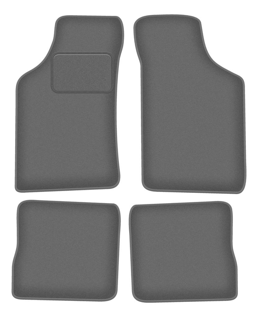 Velour graphite car mats for: Citroen AX hatchback (1986-1998)