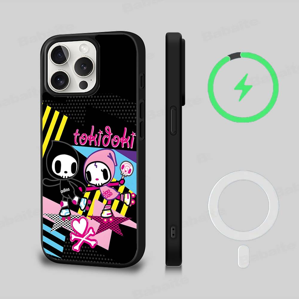 H-Hazbin Hotel Ангел Для Magsafe Магнитный Беспроводной Для IPhone 16 15 14 13 12 11 17 Pro Max Plus Чехол для Телефона