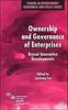 The Ownership and Governance of Enterprises : Recent Innovative Developments Book