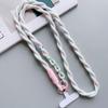 Dopamine Braided Phone Lanyard Nylon Crossbody Hanging Rope  Phone Charm Accessories