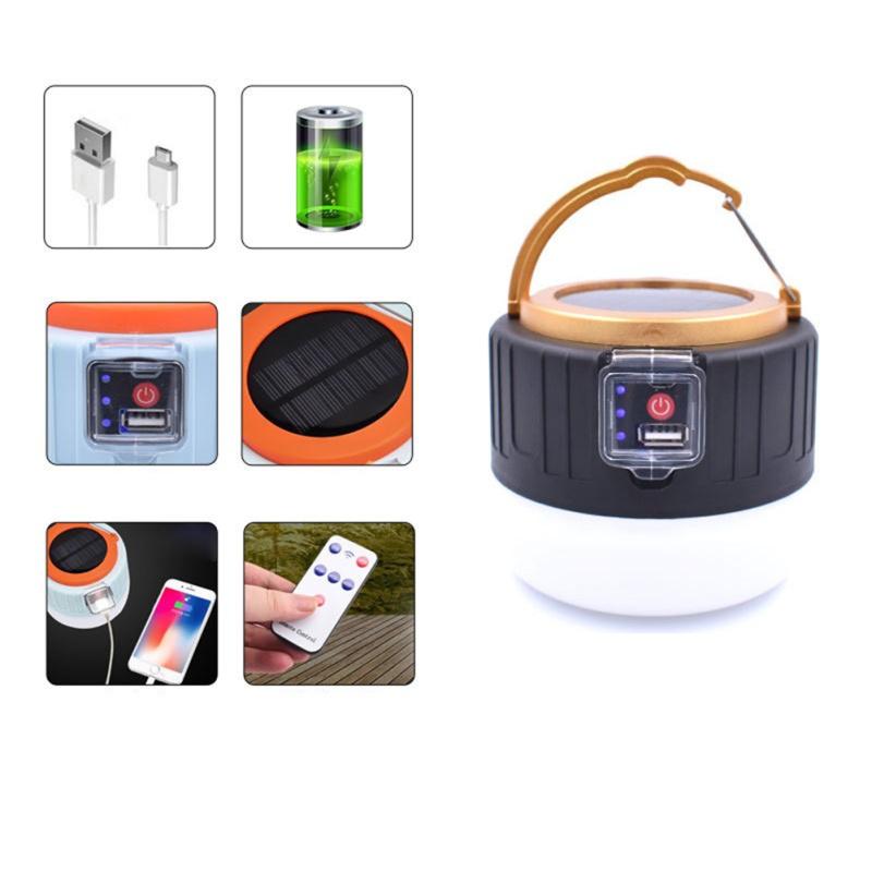 Свет для кемпинга привел солнечный перезаряжаемый супер яркий свет палатки для мероприятий на свежем воздухе