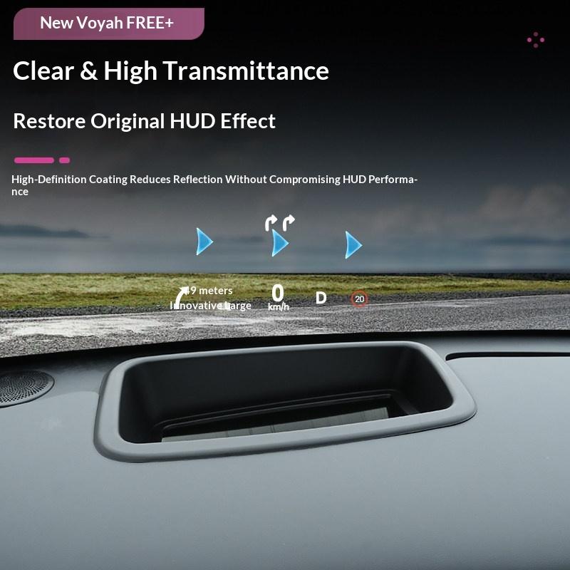 Для VOYAH FREE 2025-2026 Защитная крышка HUD Защита от царапин Пылезащитный щиток приборной панели Аксессуары для интерьера
