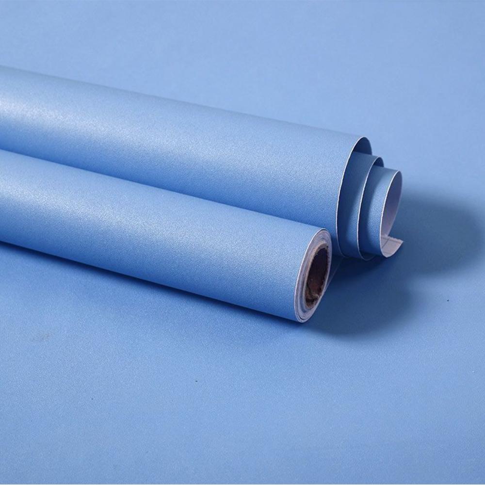 Водонепроницаемые матовые обои Черный винил Самоклеящиеся наклейки для стен Мебель Гостиная Контактная бумага Домашний декор