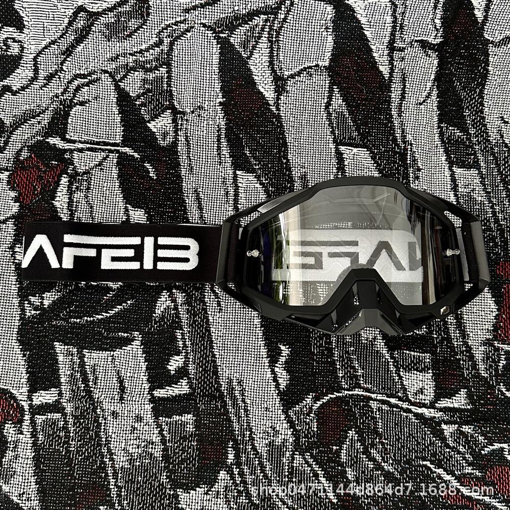NAFEIB Motorcycle goggles for outdoor sports, off-road, windproof, for men and women riding motorcycles