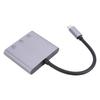 USB-C концентратор 3 в 1 Мультипортовый адаптер 4K HD Мультимедийный интерфейс Порт PD100W Порт USB3.2 Порт OTG Тип C Док-станция для