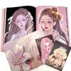 Starry Texture Girl's Illustration Art Book
