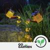 Solar LED lighting garden watering can - decoration