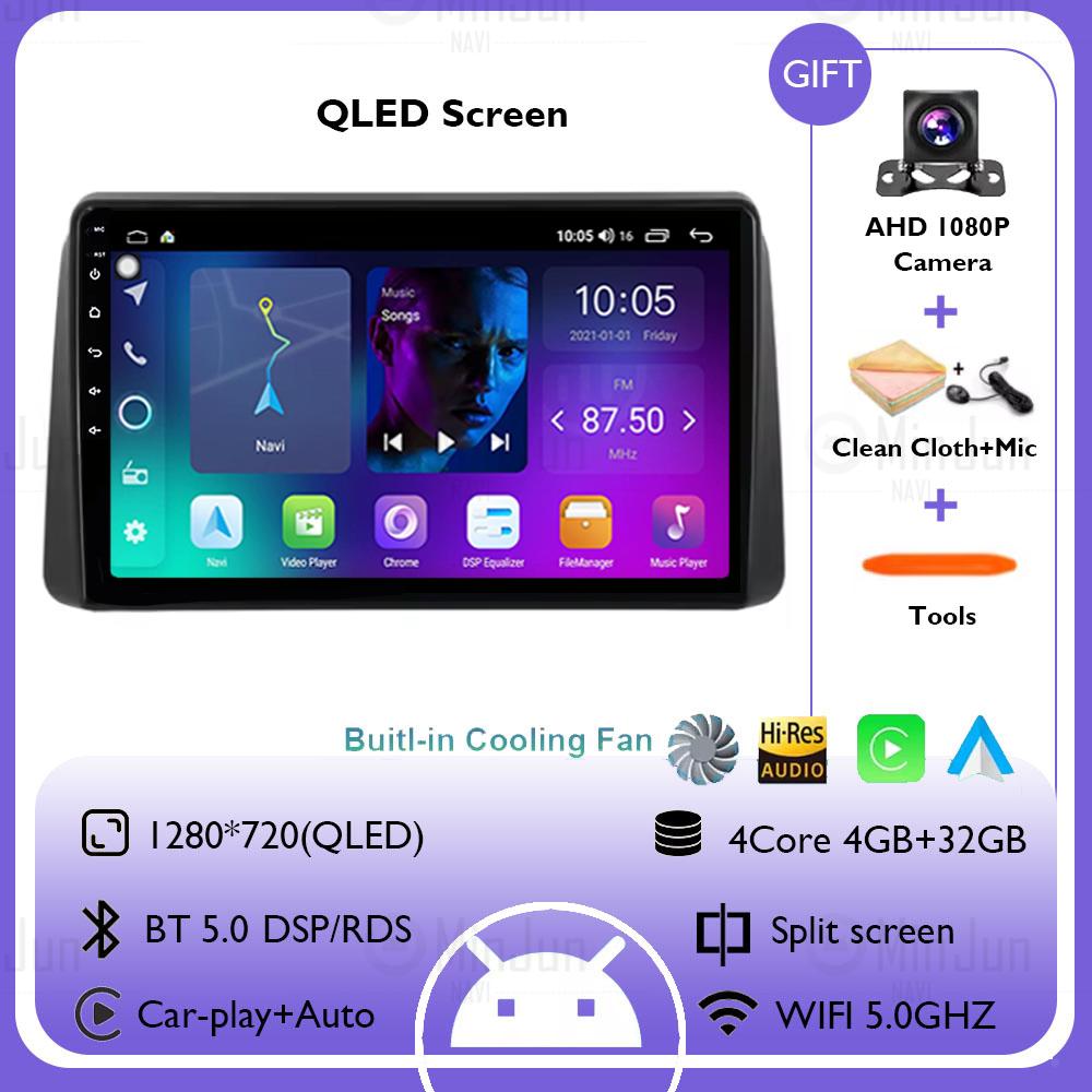 Для Chrysler 2011 - 2015 Grand Voyager 5 Car Radio Android 14 Мультимедиа Беспроводной Carplay Авто Стерео QLED Сенсорный Экран